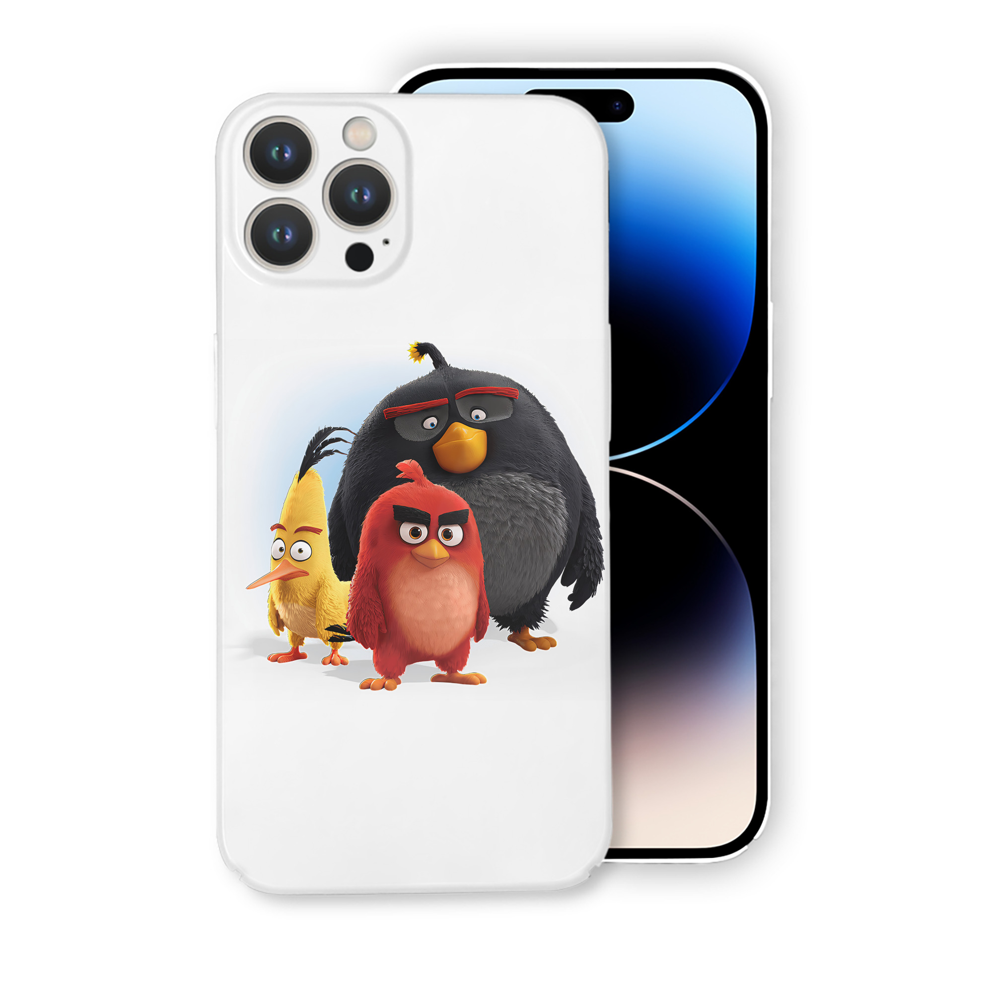 （画像用） Angry Birds アングリーバード 【iPhone 14シリーズ対応】ハードケース